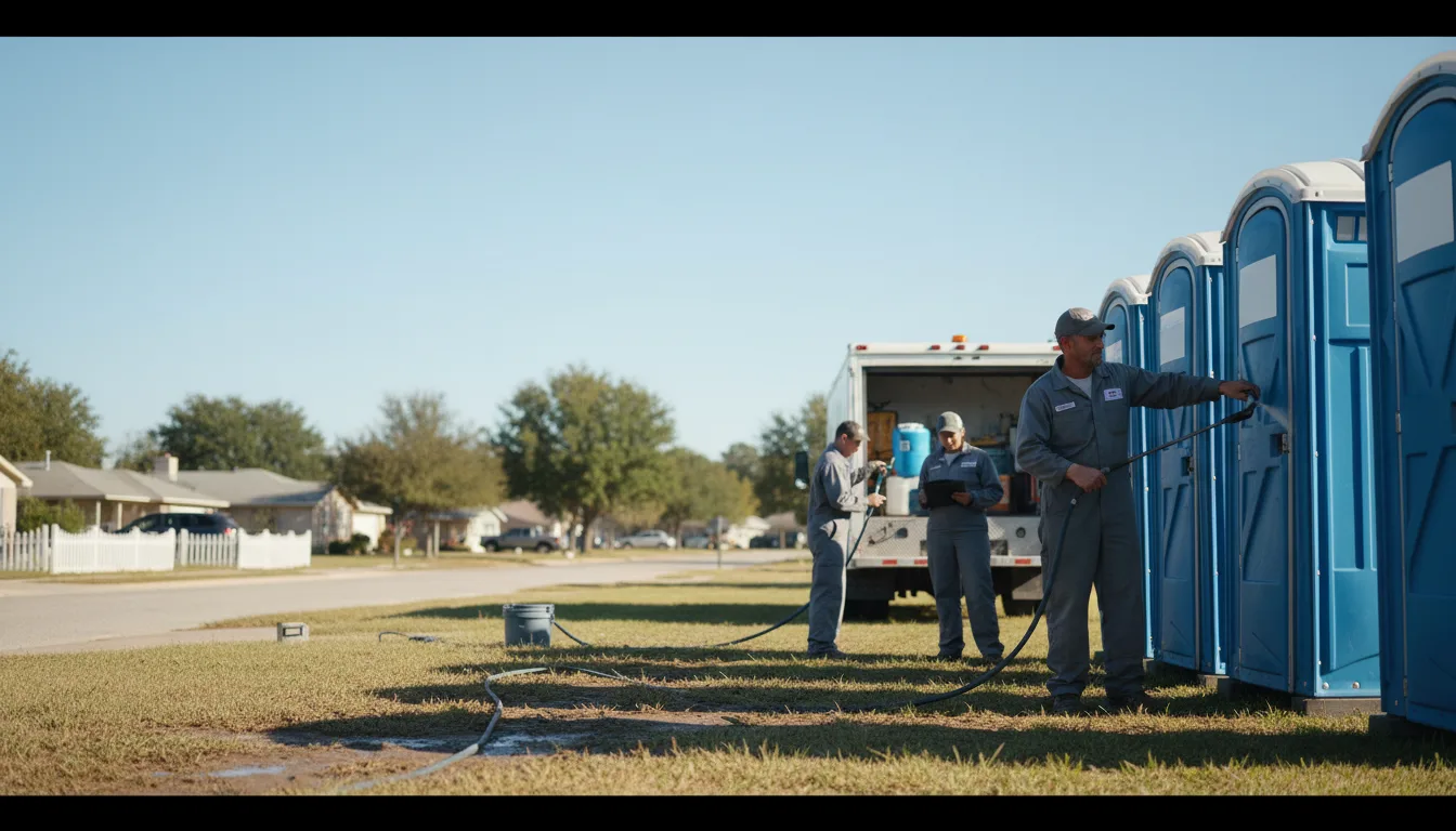 Long-Term Portable Toilet Rental in Graysville, AL near me